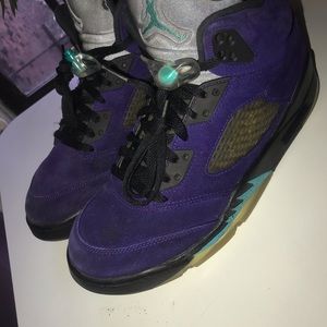 🔥 AUTHENTIC JORDAN 5 RETRO ALTERNATE GRAPE NO BOX GREAT CONDITION
